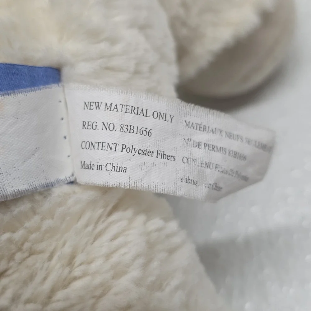 North American Bear Co. 2015 Woodland Friends Sleepy White Lamb Sheep Plush